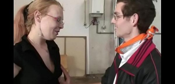  Dutch MILF With Glasses Fuck